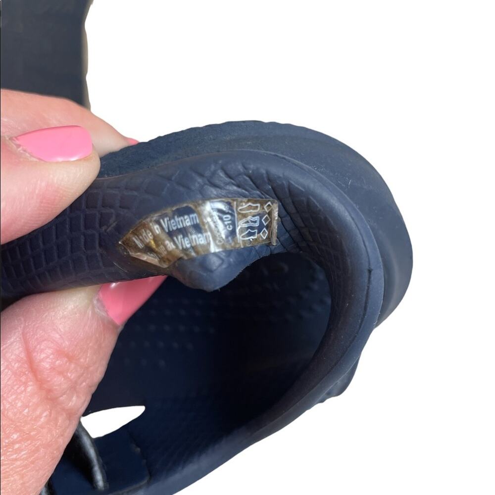 Kids crocs sandals blue size 10 Preowned - Picture 6 of 7